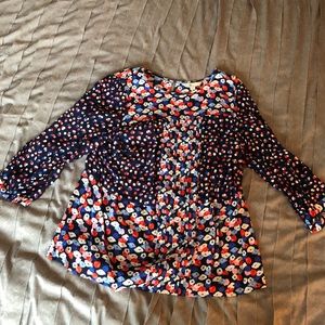 Boden Hotchpotch pintuck top
